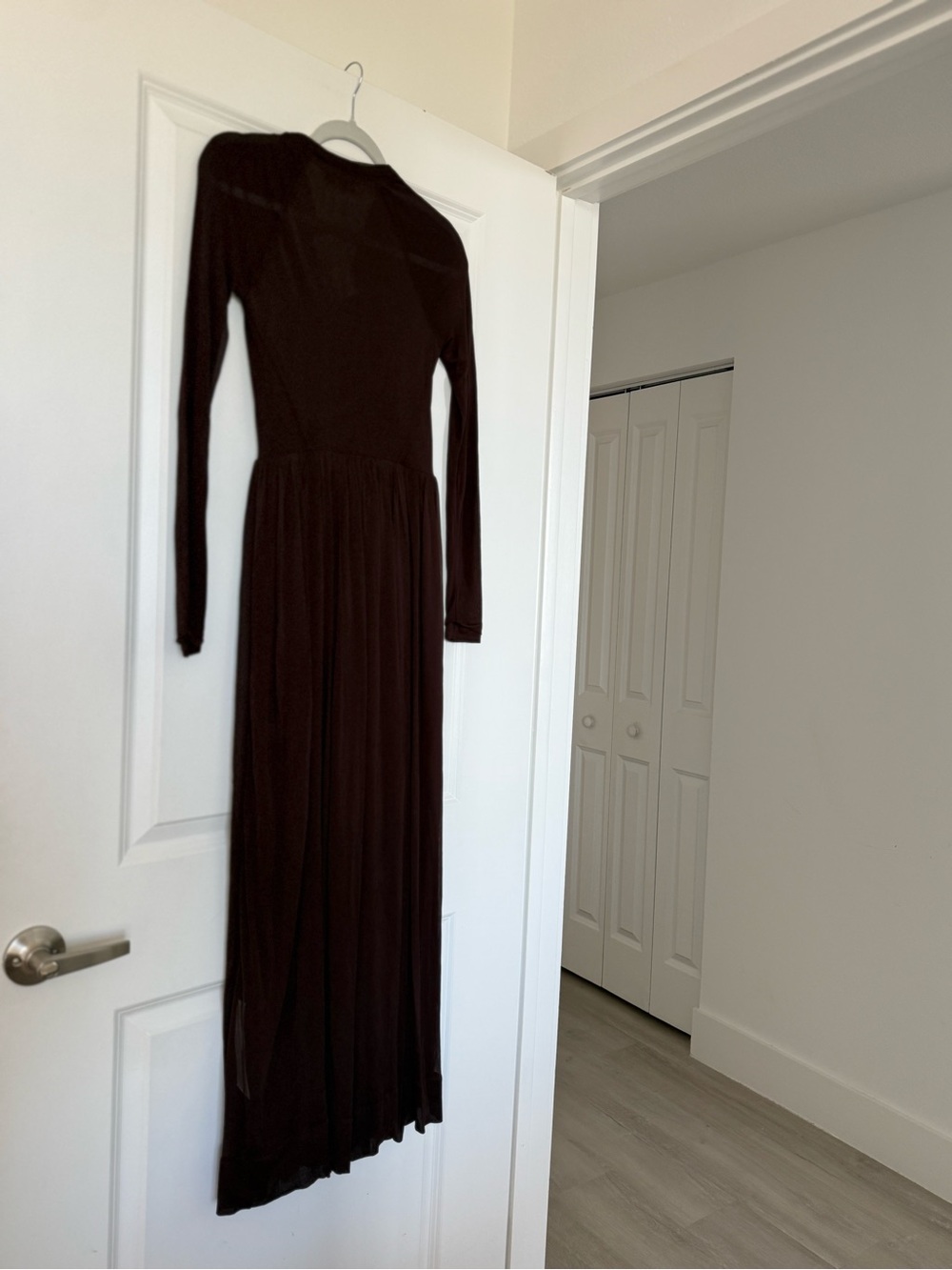 NWT Tory Burch Wrap-effect gathered jersey midi dress 0 $898 - Picture 12 of 12
